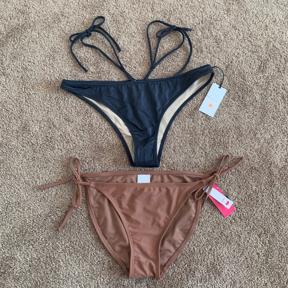 Bikini Bottoms BUNDLE- Size Medium
